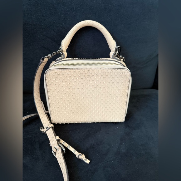 Rebecca Minkoff Box Snake Embossed Bag - Picture 8 of 11